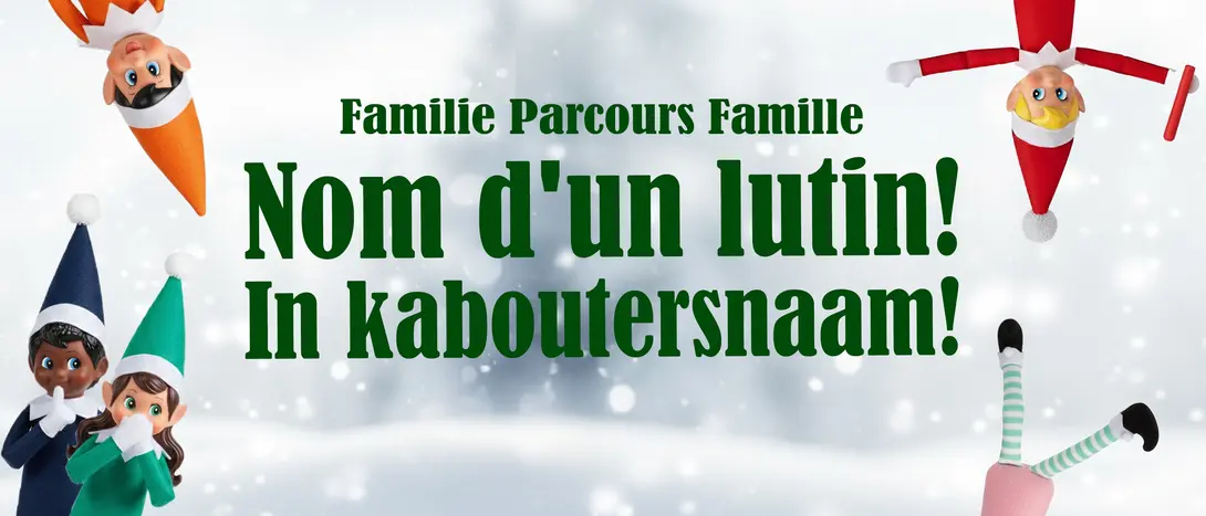 Noël au FAM en famille Nom d'un lutin